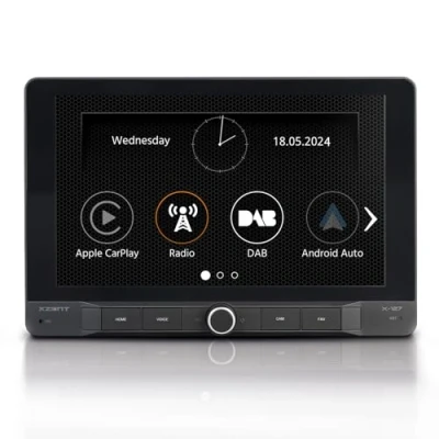 Immagine di XZENT X 127 Monitor Infotainment 1DIN da 9&quot;; Apple CarPlay; Google Android Auto; DAB+; Bluetooth