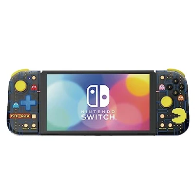 Immagine di Hori Split Pad Compact (PAC MAN) Controller Ergonomico Portatile per Nintendo Switch e OLED Licenza Ufficiale Bandai Namco