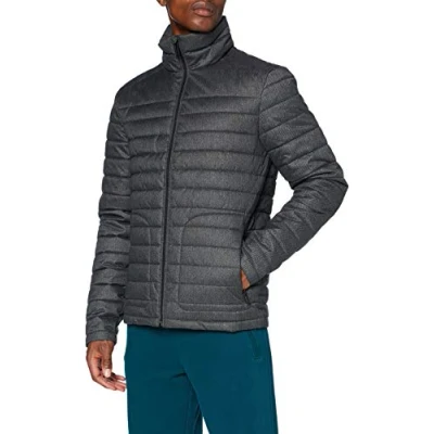 Immagine di Superdry Double Zip Fuji Jacket Giacca, Spina di Pesce Carbone, XS Uomo
