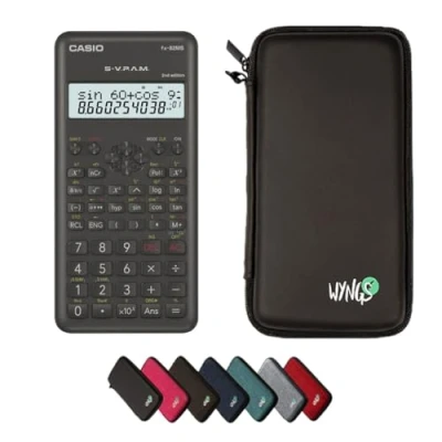 Immagine di CALCUSO Pacchetto Base negro con Calcolatrice Casio fx 82 MS 2nd edition