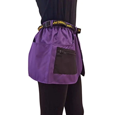 Immagine di Dingo Cintura da addestramento per Cani Sport, agilità, Recupero, obbedienza, lezioni di Comando sul Tallone, insegnamento del comportamento,Violet Vibes XL 16465 2