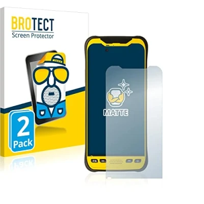 Immagine di brotect Pellicola Protettiva Opaca per Trimble TDC600 Anti Riflesso (2 Pezzi)