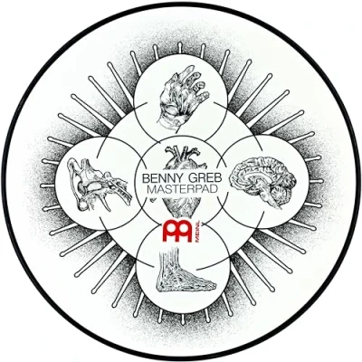 Immagine di Meinl Cymbals MPP 12 BG, Pad per allenamento alla batteria, mod. Benny Greb, 12&quot;, 30.4 cm