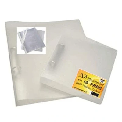 Immagine di Ark RB 532 0 A5 Raccoglitore ad anelli, formato A5, da 15 mm, con 10 buste in omaggio