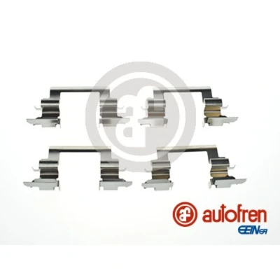 Immagine di AUTOFREN SEINSA D42881A Kit accessori, Pastiglia freno Assale anteriore MITSUBISHI: ASX SUV, Lancer 8, 8 Limousine, CITROËN: C4 Aircross