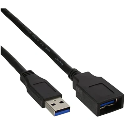 Immagine di InLine Cavo di prolunga USB 3.0 maschio a femmina, 1,5 m, colore: Nero 1 pezzo