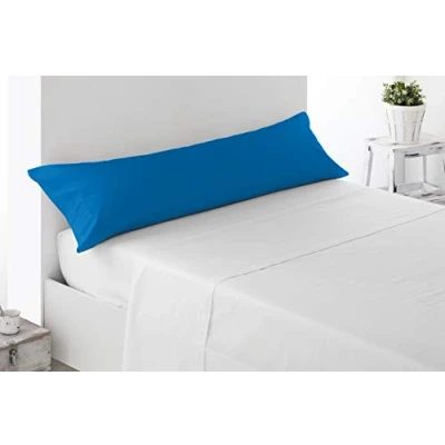 Immagine di Miracle Home Federa per Cuscino, Morbida e Confortevole, Cotone, 50% Poliestere, Blu Intenso, Letto 150