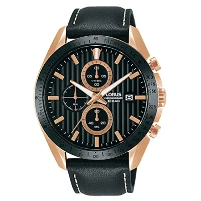 Immagine di Lorus Orologio Analogico Digitale Quarzo Unisex con Cinturino in Pelle RM308HX9