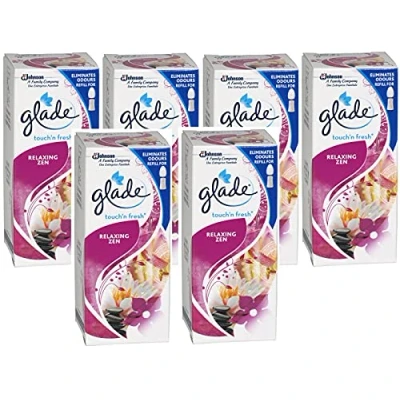 Immagine di GLADE TOUCH N FRESH REFILL RILASSANTE ZEN 10 ML (CONFEZIONE DA 6)