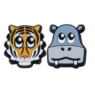 Immagine di Gamma Sports Zoo Damps Vibration Dampeners (2 Pack), Unisex, AGZD10, Monkey/Elephant, S