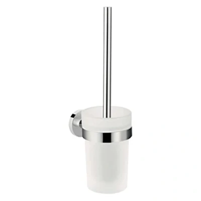 Immagine di hansgrohe Logis Universal Spazzola WC con contenitore a parete, cromo, 41722000