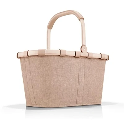 Immagine di reisenthel carrybag Cestino per Spesa, Design Resistente, Elegante e Spazioso, Shopping Picnic, Tessuto Idrorepellente, 22 L twist café