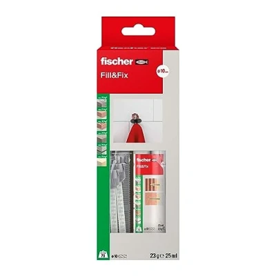 Immagine di Fischer 51097 &quot;Fill and fix&quot; Fissaggio ad iniezione Multicolore