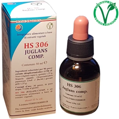 Immagine di HS 306 Juglans Compositum Herboplanet® 50ml