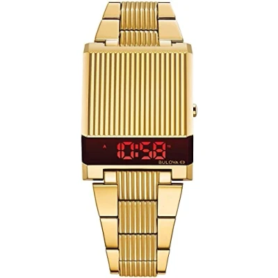 Immagine di Bulova Orologio Digitale al Quarzo Uomo con Cinturino in Acciaio Inossidabile 97C110