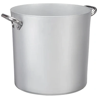 Immagine di Pentole Agnelli ALMA10330 Pentola Alta con Due Maniglie Inox, Argento, 30 cm, 1 Pezzo