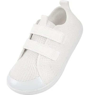 Immagine di Scarpe a Piedi Nudi in Versione Larga Ragazzi Ragazze Outdoor Trail Running Minimalista da Camminare(Bianco, 30 EU Larga)