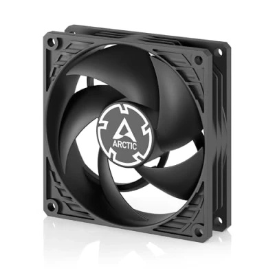 Immagine di ARCTIC P9 Silent ventola per PC, da 80 mm particolarmente silenziosa case del PC ottimizzata la pressione statica, motore della quasi silenzioso, 1900 rpm Nero