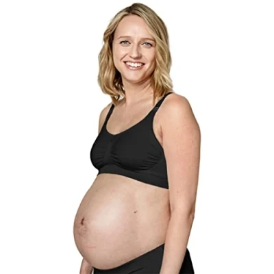 Immagine di Medela Reggiseno Keep Cool per gravidanza e allattamento senza cuciture con 2 zone traspiranti tessuto morbido ed elastico un sostegno confortevole