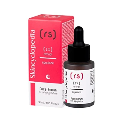 Immagine di Skincyclopedia 1% siero retinolo ad alto dosaggio con squalano, viso anti invecchiamento, contrasta l&#039;invecchiamento precoce, cura del altamente efficace contro le rughe, 30 ml