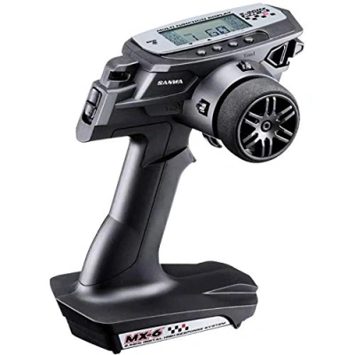 Immagine di Radiocomando con impugnatura a pistola SANWA MX 6 Dry 2,4 GHz Numero canali: 3 incl. ricevitore