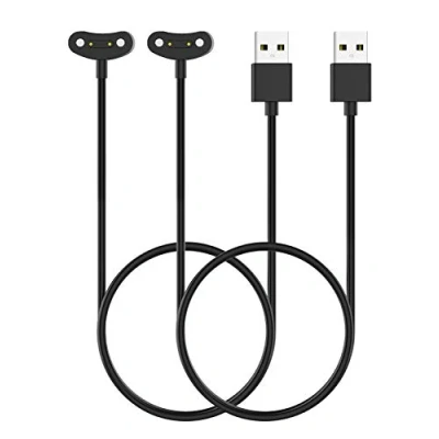 Immagine di MoKo 2 Pezzi Caricatore Compatibile con Ticwatch PRO 5/PRO 3 Ultra GPS/PRO LTE/PRO X/E3, Cavo di Ricarica Magnetico USB 100cm Caricabatterie Portatile Accessori per Smartwatch Nero