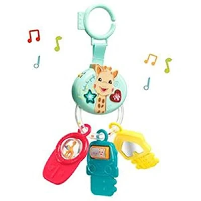 Immagine di SOPHIE LA GIRAFE Sonaglino Chiavi Musicali Multicolore Evita i sensi a partire dai 3 mesi, 230851