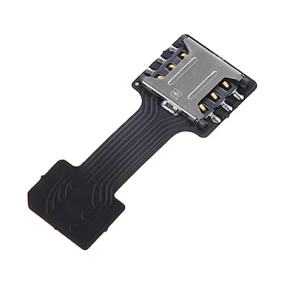 Immagine di ZIRAN Adattatore Micro SD Ibrido a Doppia Scheda SIM per Telefono Android Extender Nano Mic