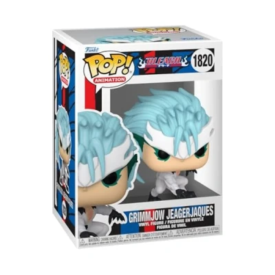 Immagine di Funko Pop! Animation: BLEACH Grimmjow Jaegerjaquez Probabilità di 1/6 per la Variante Chase Si Illumina Al Buio Figura in Vinile da Collezione Idea Regalo Merchandising Ufficiale