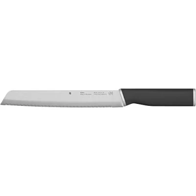 Immagine di WMF Kineo Coltello pane con doppio bordo seghettato, L 33 cm, lama 20 Tecnologia Performance Cut, Acciaio inox e plastica, Made in Germany