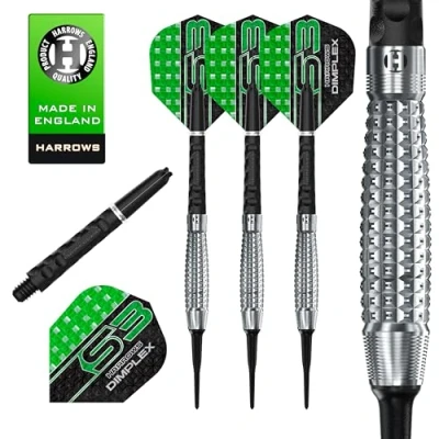 Immagine di Harrows Dimplex S3 Bomb 90% Freccette Soft Darts 20G.