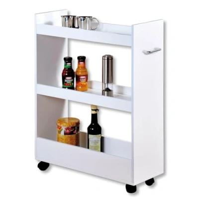 Immagine di Kesper Scaffale per nicchie, Bianco, L 22 x A 79 P 60 cm