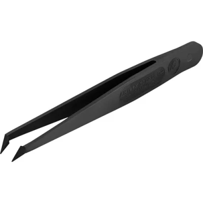 Immagine di Knipex 92 09 03 ESD Pinzetta 1 pezzo Acuminate, piegate 45, fini 110 mm