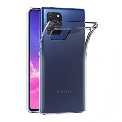 Immagine di AICEK Cover Compatible Samsung Galaxy S10 Lite, Lite Silicone Case Molle di TPU Trasparente Sottile Custodia per (6.7 Pollici)