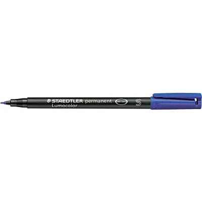 Immagine di Staedtler 313 3 Matita foil Lumocolor, Tip s, permanente, blu, 1 pezzo
