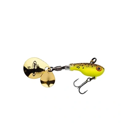 Immagine di Berkley Berkleypulse Spintail, Esca Artificiale Pesca, Brown Chartreuse, 6 cm 9 g