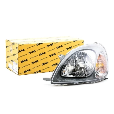 Immagine di TYC 20 5730 08 2 Fari Sx H4 con motore elettrico TOYOTA: Yaris I Hatchback