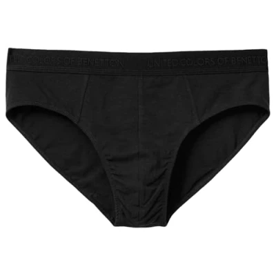 Immagine di United Colors of Benetton Slip 3XKP2S00F Intimo, Nero, L Uomo