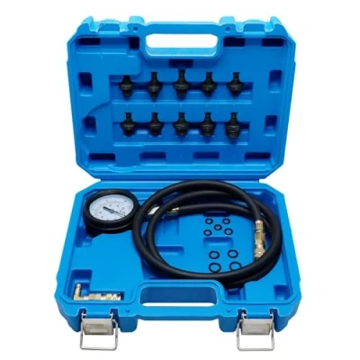 Immagine di CCLIFE Set per Testare la Pressione della Benzina dell’Auto, Manometro Carburante,0 10 bar, 0 140 PSI