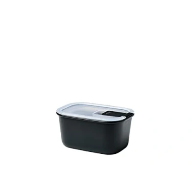 Immagine di Mepal Contenitore per alimenti EasyClip Barattolo con coperchio e chiusura a scatto Adatto microonde, forno vapore, frigorifero congelatore 450 ml Nordic black