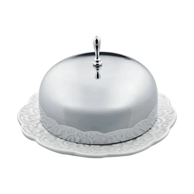 Immagine di Alessi MW16 Burriera in Porcellana, Colore: Bianco