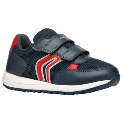 Immagine di Geox J ALBEN Boy C, Scarpe da Ginnastica, Navy/Red, 31 EU