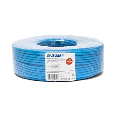 Immagine di Velamp LAN6U 100 Cavo di Rete LAN Ethernet Cat 6 UTP Lunghezza mt Matassa