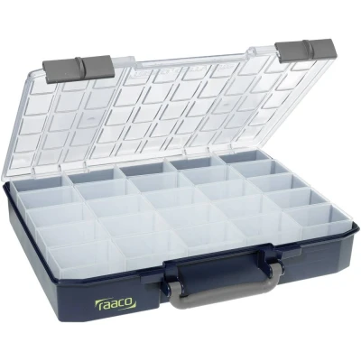 Immagine di raaco CarryLite 80 5x10 25 Universale Valigetta per minuteria (L x A P) 413 79 330 mm Scomparti: Contenuto 1 pz.