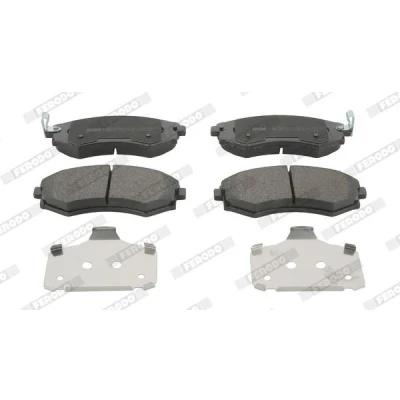 Immagine di FERODO PREMIER ECO FRICTION FDB1737 Kit pastiglie freno con segnalatore acustico usura accessori HYUNDAI: Matrix, COUPE, SSANGYONG: Korando II SUV