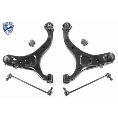 Immagine di ACKOJA A52 1302 Kit braccio oscillante, Sospensione ruota Assale anteriore, inferiore con supporto/cuscinetto HYUNDAI: SANTA FE 2