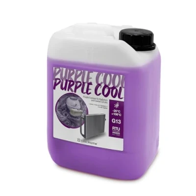 Immagine di ErrecHome Purple Cool, Liquido Radiatore Viola 20C/+106C, antigelo G13 con pacchetto additivi Glicerina, Pronto all’uso, 5 Litri