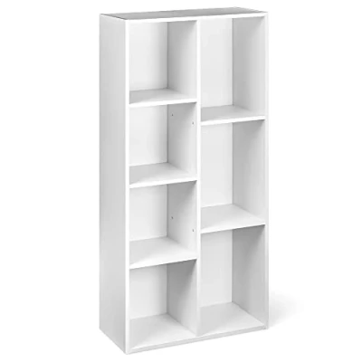 Immagine di Amazon Basics Libreria organizer con 7 cubi, bianco, 50 x 24 106 cm