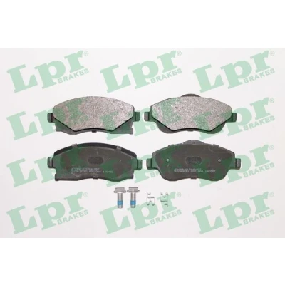 Immagine di LPR 05P1004 Kit pastiglie freno con bulloni/viti OPEL: Meriva A, Corsa C Hatchback, Combo Van / Station Wagon