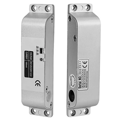 Immagine di LIBO Elettrico Drop Bolt Lock DC 12V Fail Safe Modalità NC Serratura Elettronica per il Controllo Accessi Sistema di Sicurezza con Ritardo Tempo
